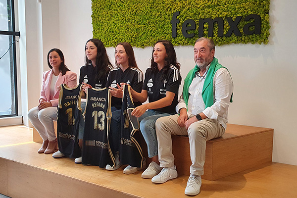 renovación del patrocinio con el celta baloncesto femenino